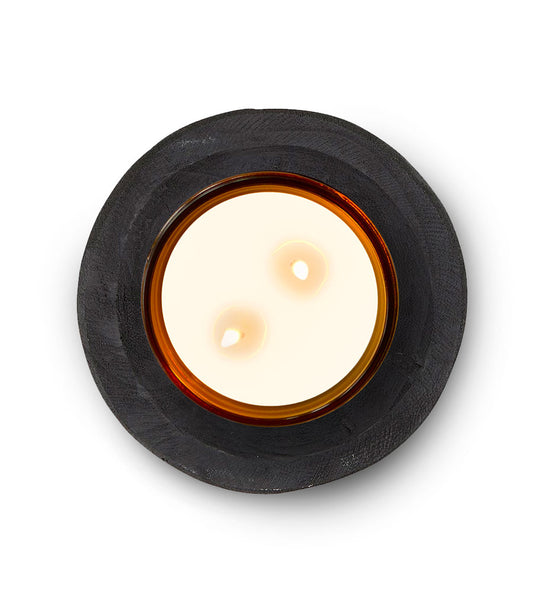 Wooden Candle Tray