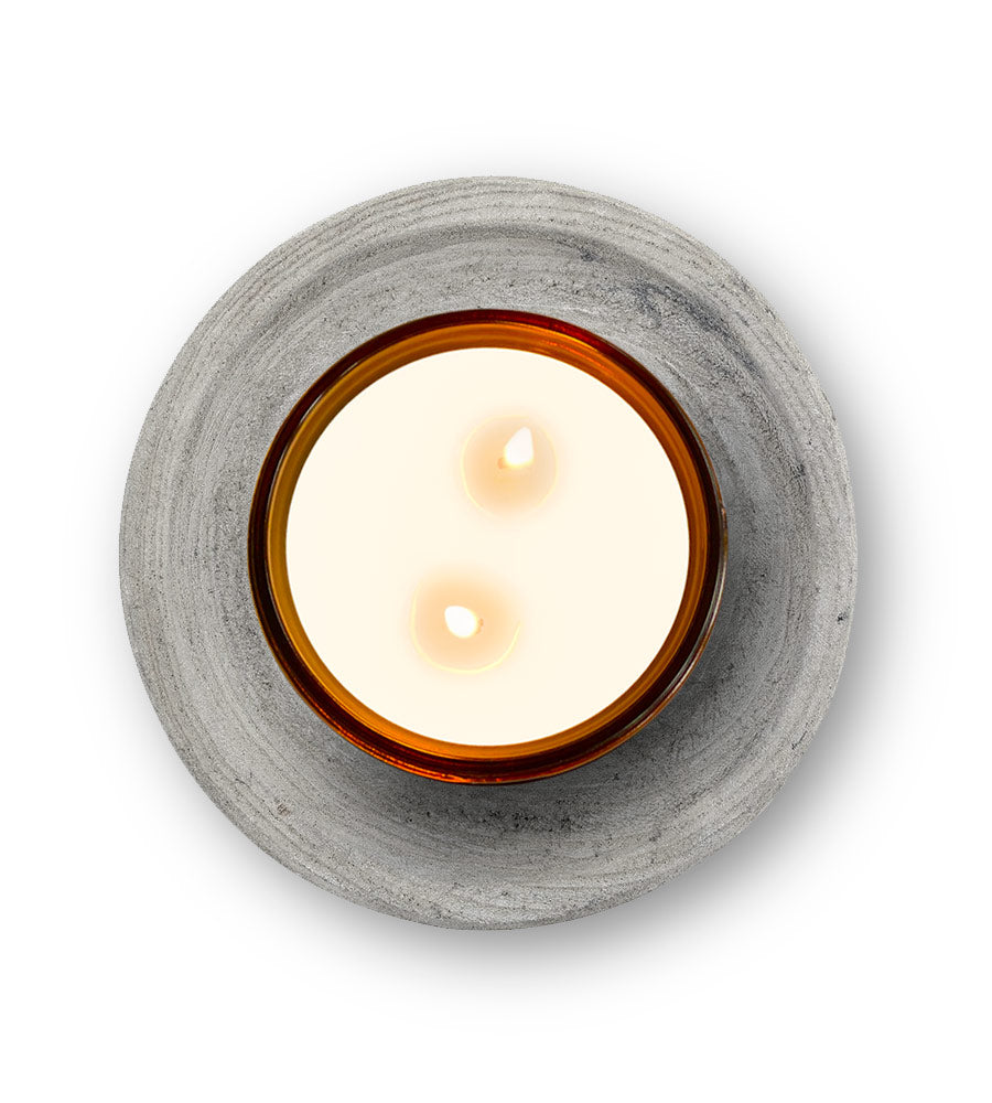 Wooden Candle Tray