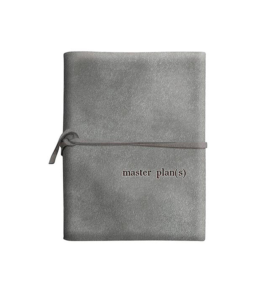 Master Plan Suede Journal